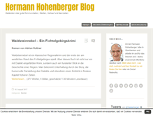 Tablet Screenshot of hermannhohenberger.de